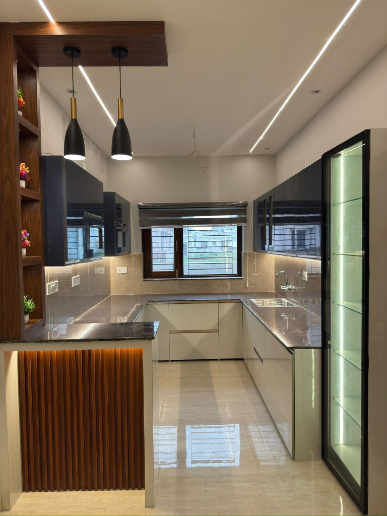 Modern modular kitchen design
