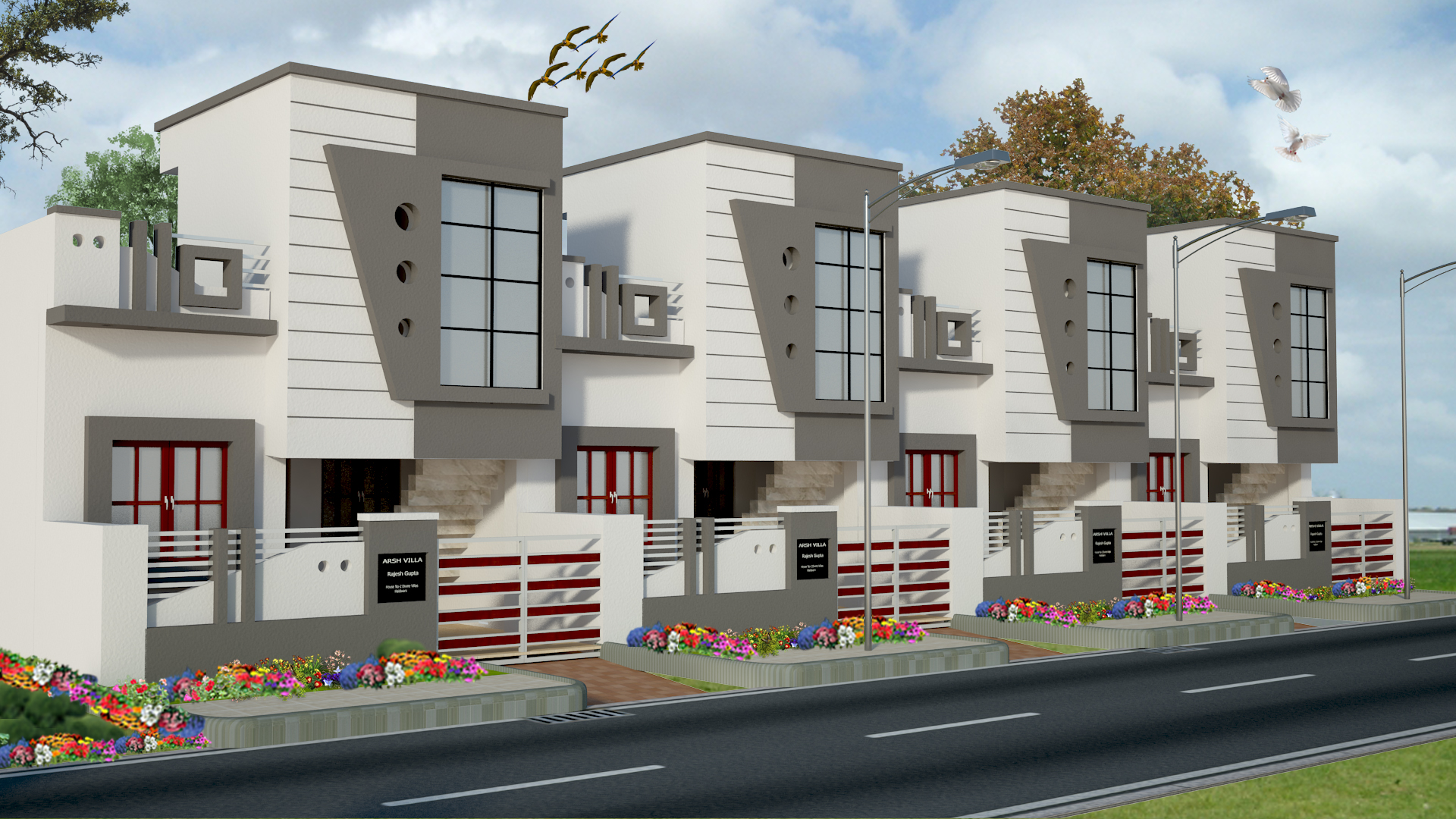 Upcoming AK villa interior render