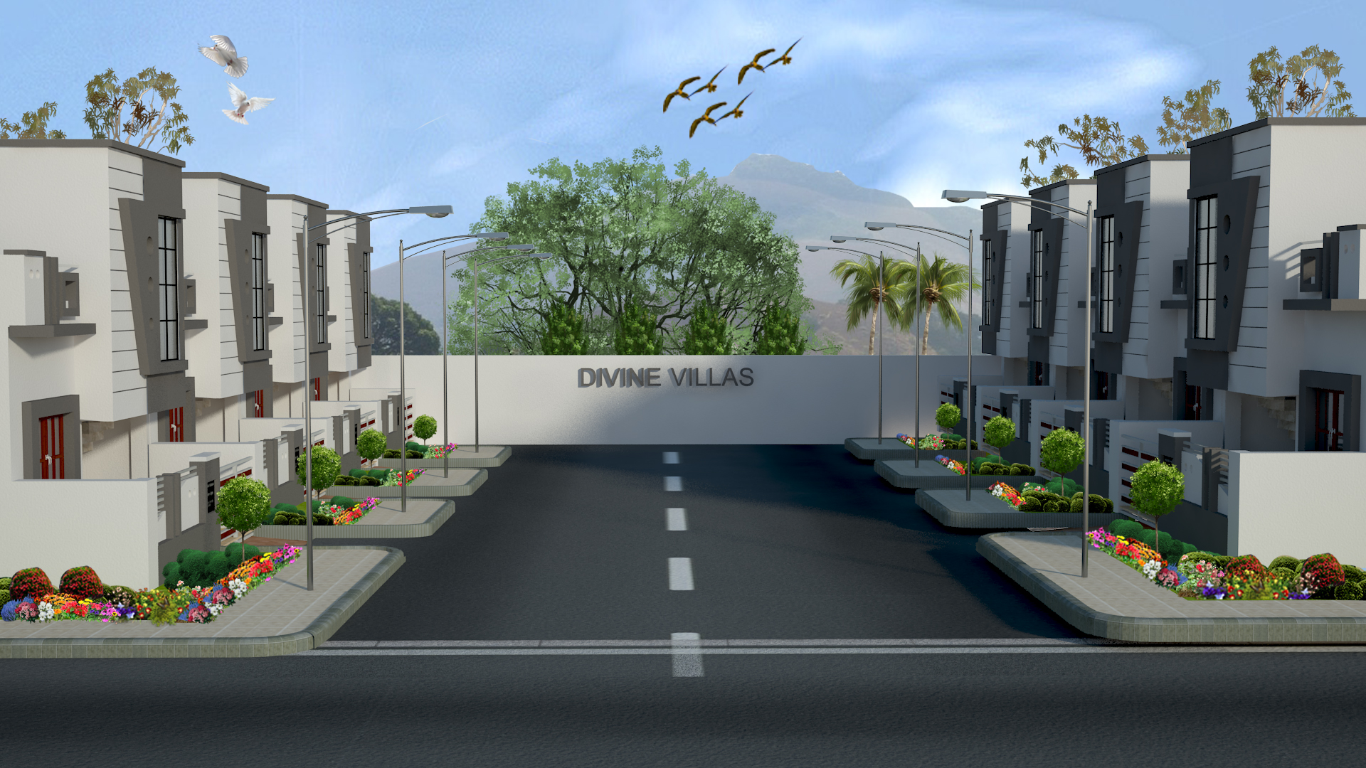 Upcoming hill view apartments